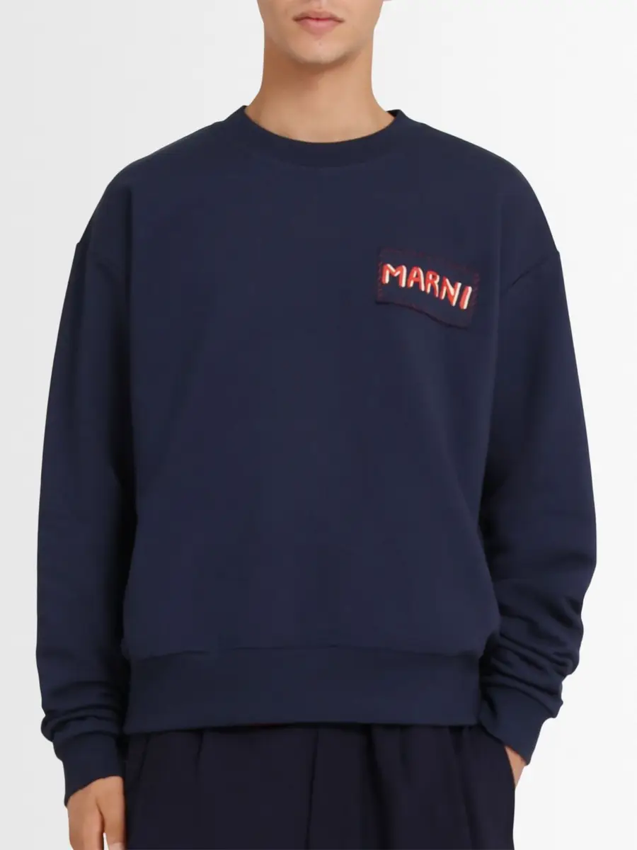MARNI Logo Crewneck Sweatshirt | Thumbnail 3