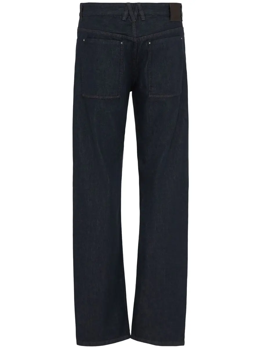MONCLER Cotton Denim Straight Jeans | Thumbnail 4