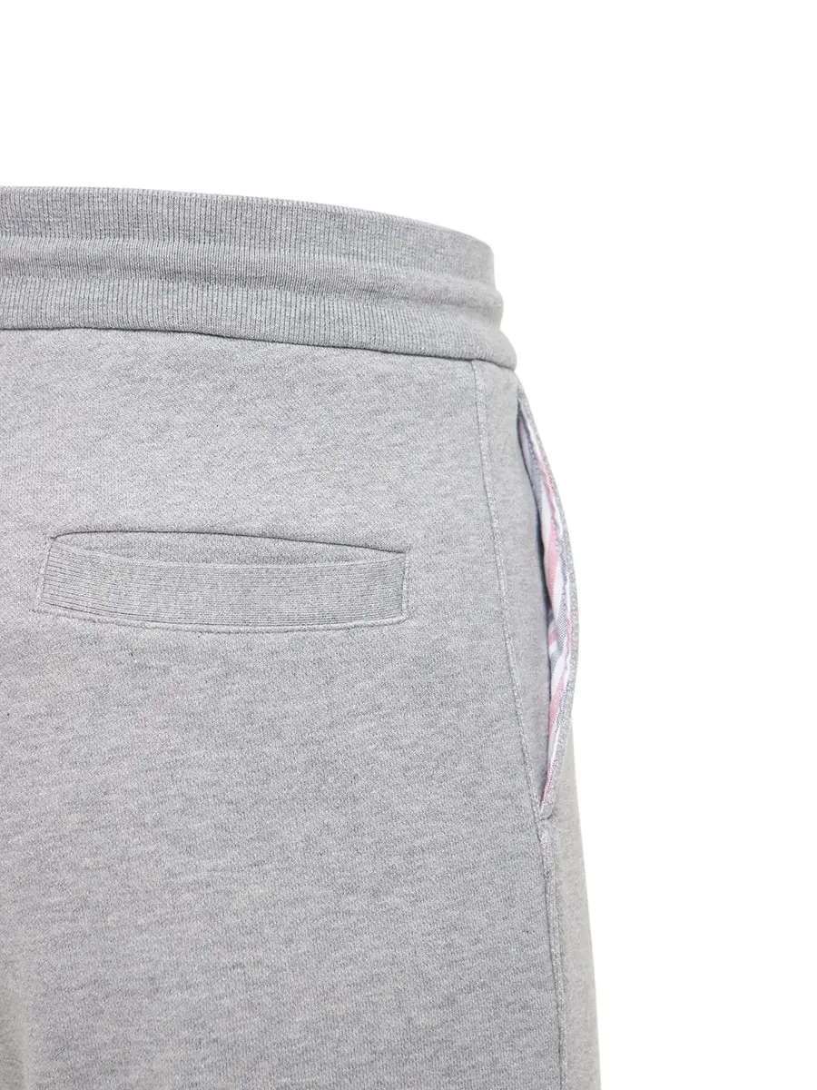 THOM BROWNE 4-bar Cotton Jersey Shorts | Thumbnail 7 THOM BROWNE 4-bar Cotton Jersey Shorts | Thumbnail 7