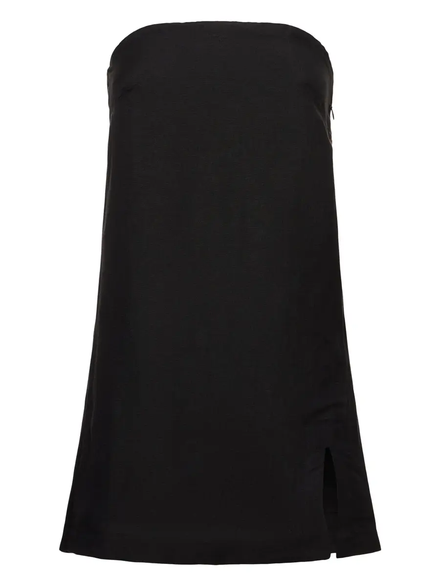 Presley Strapless Viscose Mini Dress Presley Strapless Viscose Mini Dress