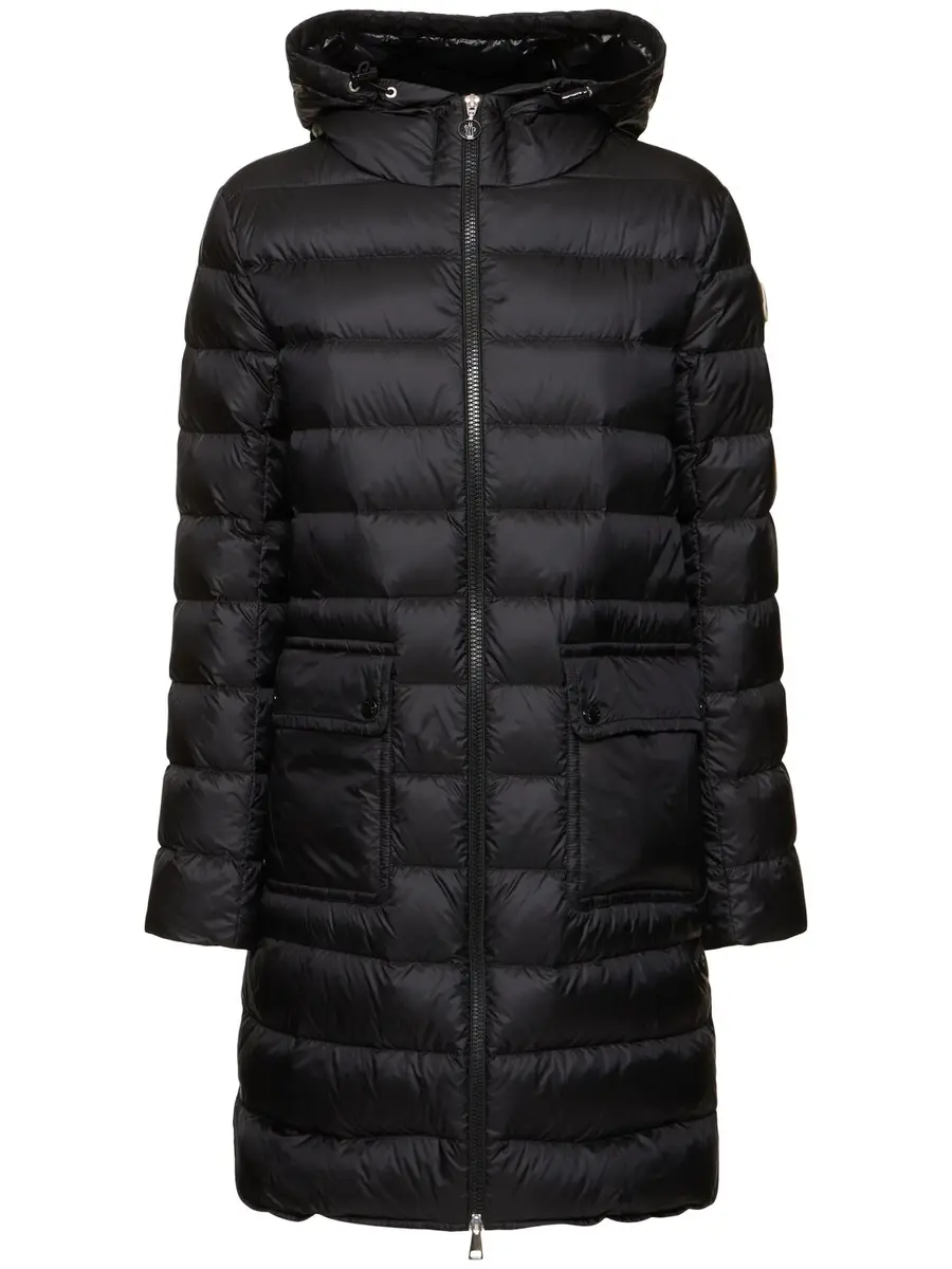 MONCLER Sedan Nylon Down Long Parka | Image 1 MONCLER Sedan Nylon Down Long Parka | Image 1