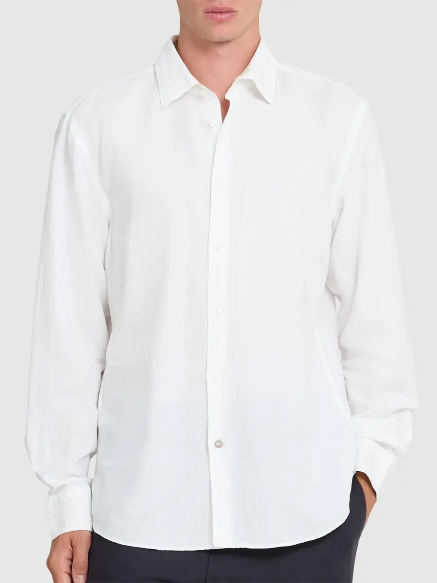 BOSS Kent Linen & Cotton Shirt | Thumbnail 3