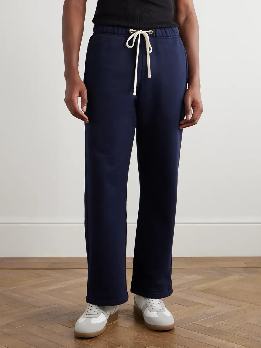 Les Tien Heavyweight Structured-Fleece Cotton-Jersey Sweatpants - Men | Thumbnail 3 Les Tien Heavyweight Structured-Fleece Cotton-Jersey Sweatpants - Men | Thumbnail 3