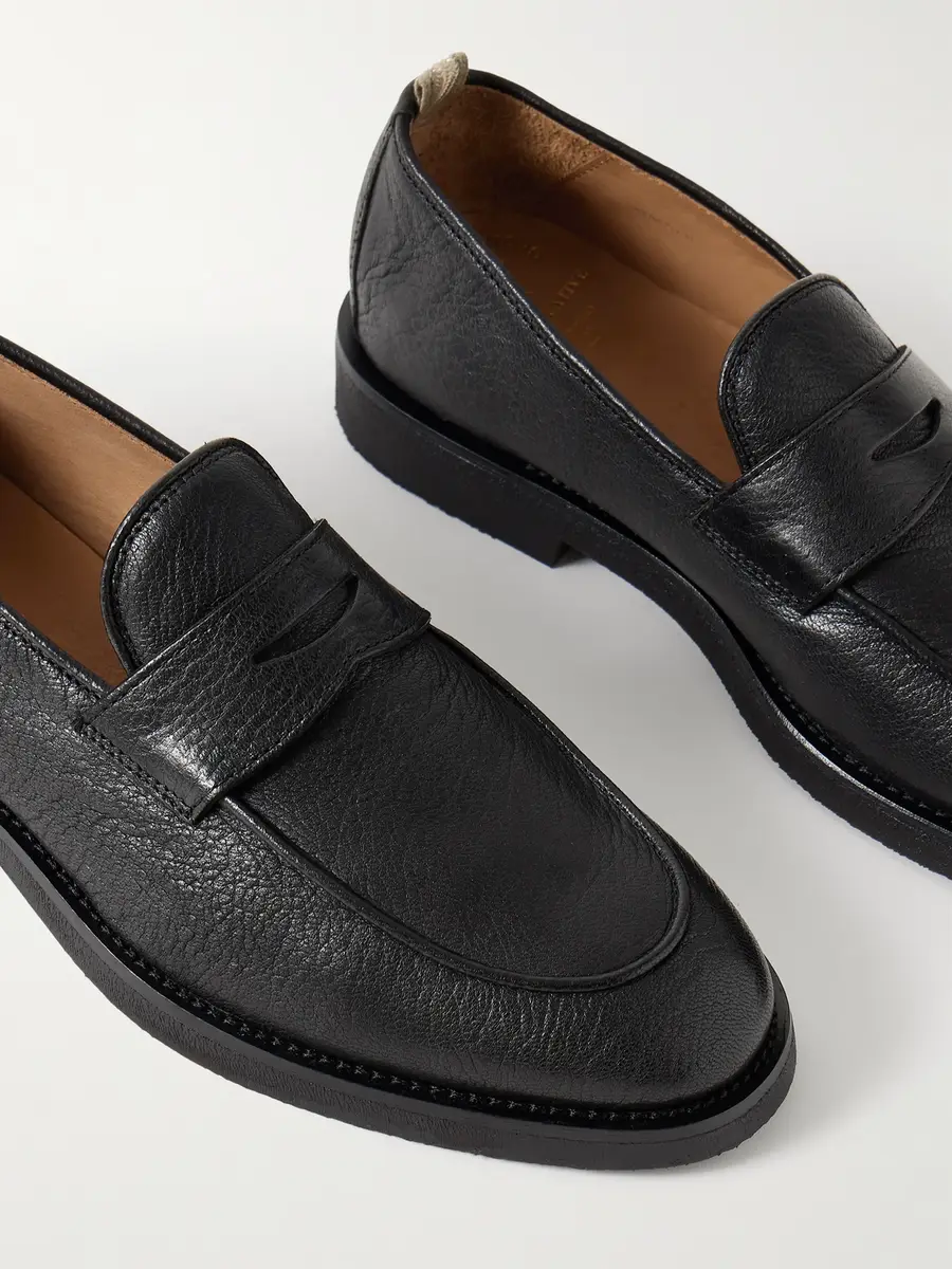 Officine Creative Opera Flexi 101 Deerskin Penny Loafers - Men | Thumbnail 5 Officine Creative Opera Flexi 101 Deerskin Penny Loafers - Men | Thumbnail 5