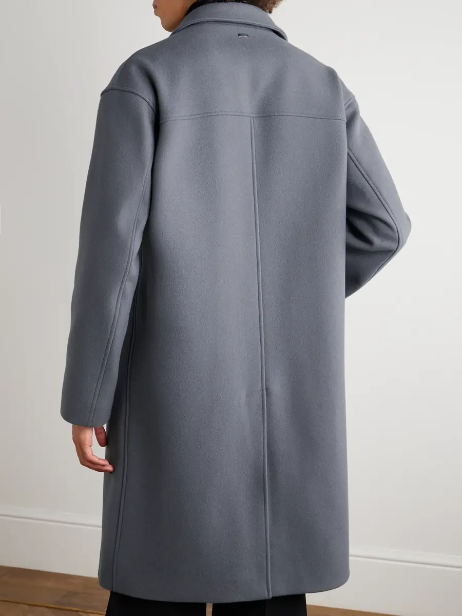 HERNO Wool-Blend Overcoat - Men | Thumbnail 3 HERNO Wool-Blend Overcoat - Men | Thumbnail 3