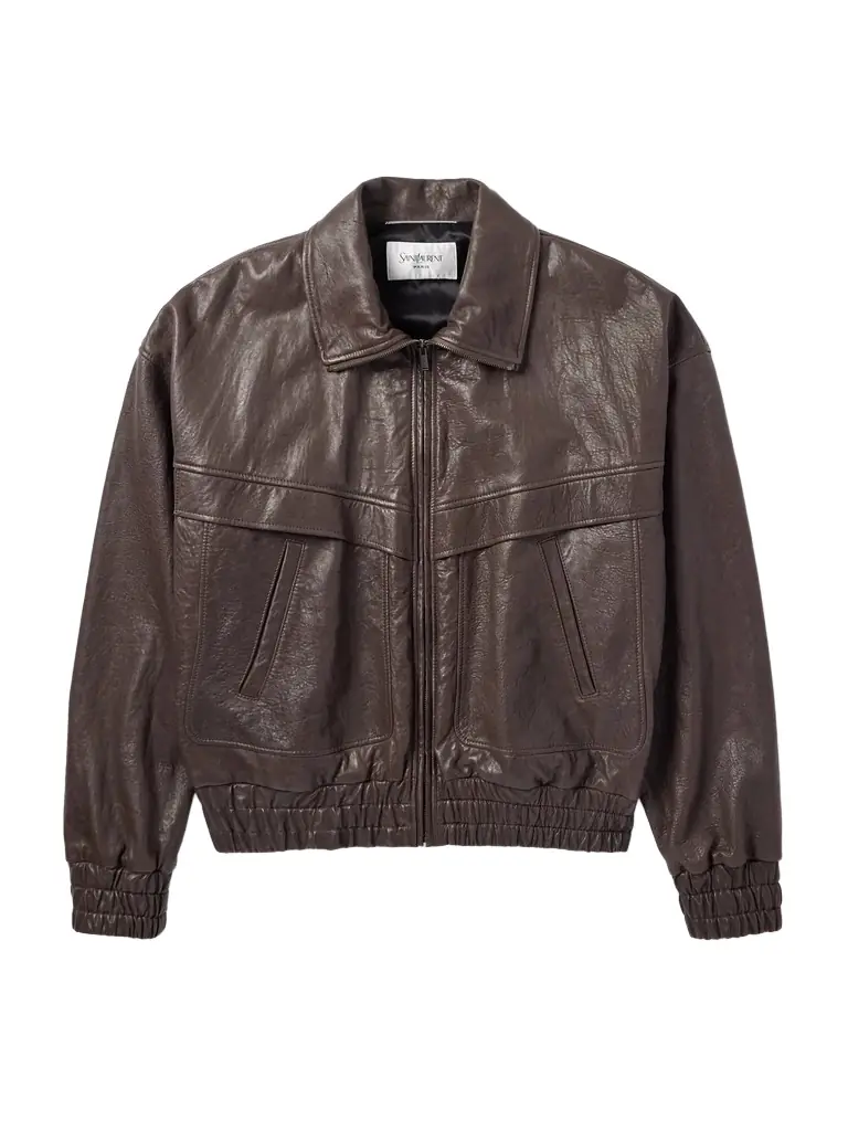 Saint Laurent Leather Jacket - Men | Image 1 Saint Laurent Leather Jacket - Men | Image 1