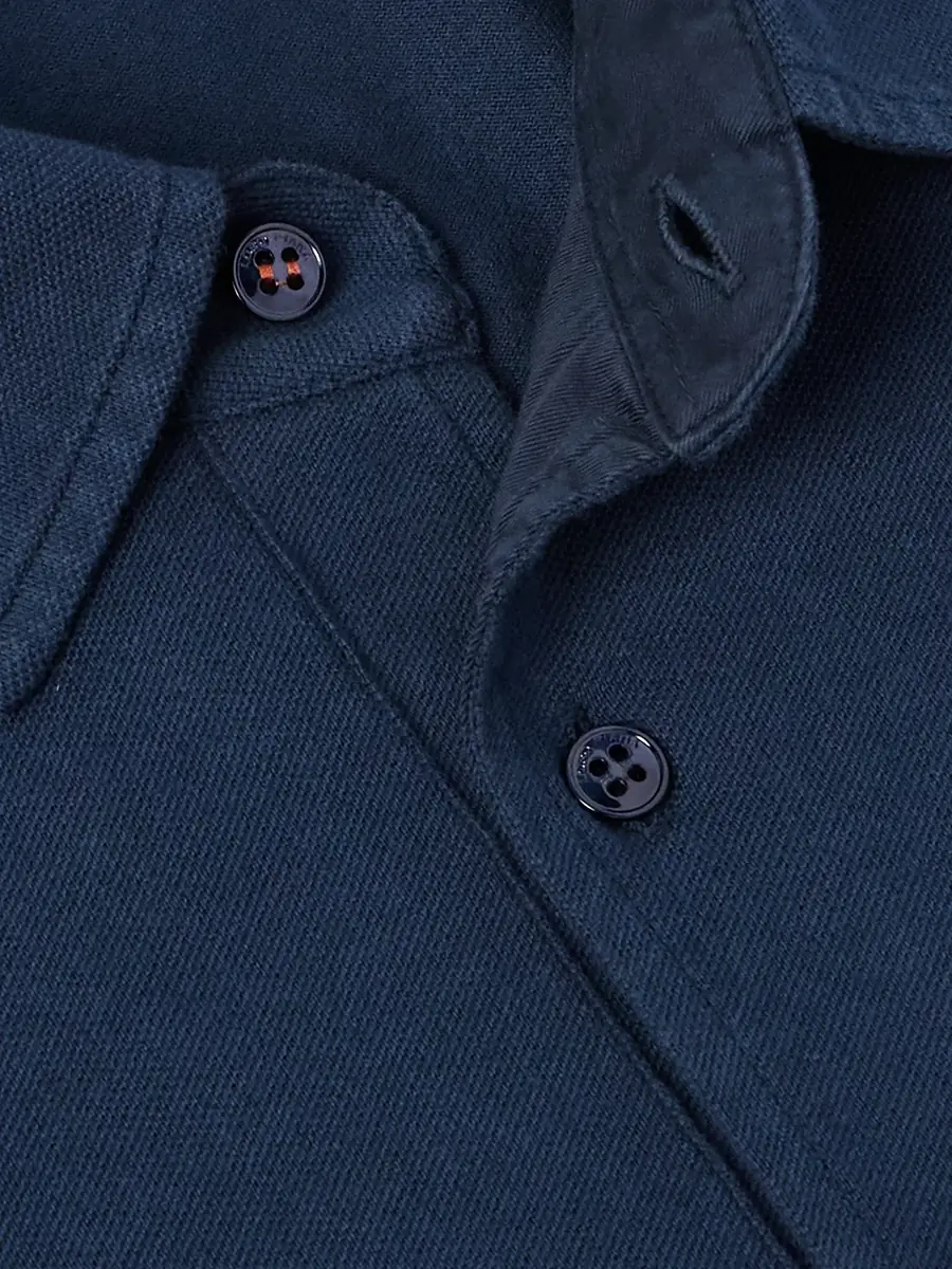 Loro Piana Garment-Dyed Cotton-Piqué Polo Shirt - Men | Thumbnail 4