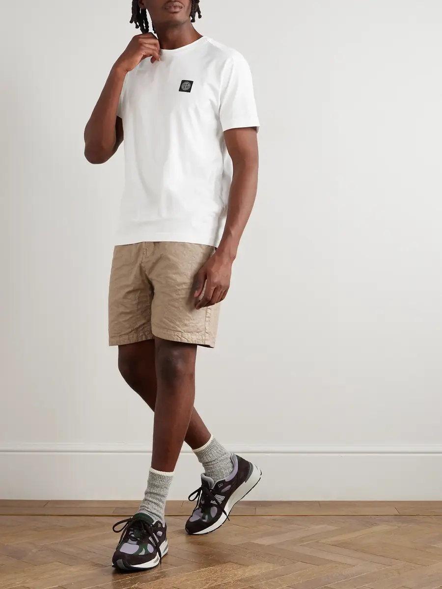 Stone Island Garment-Dyed Cotton-Jersey T-Shirt - Men | Thumbnail 2 Stone Island Garment-Dyed Cotton-Jersey T-Shirt - Men | Thumbnail 2