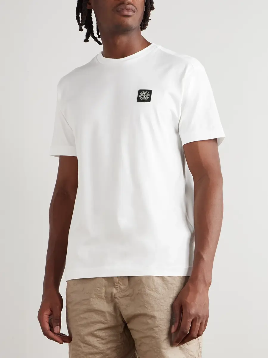 Stone Island Garment-Dyed Cotton-Jersey T-Shirt - Men | Thumbnail 3 Stone Island Garment-Dyed Cotton-Jersey T-Shirt - Men | Thumbnail 3