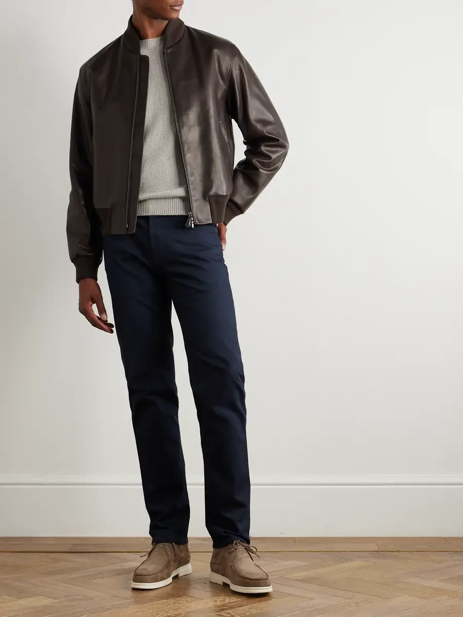 Loro Piana Quarona Slim-Fit Straight-Leg Jeans - Men | Thumbnail 2 Loro Piana Quarona Slim-Fit Straight-Leg Jeans - Men | Thumbnail 2