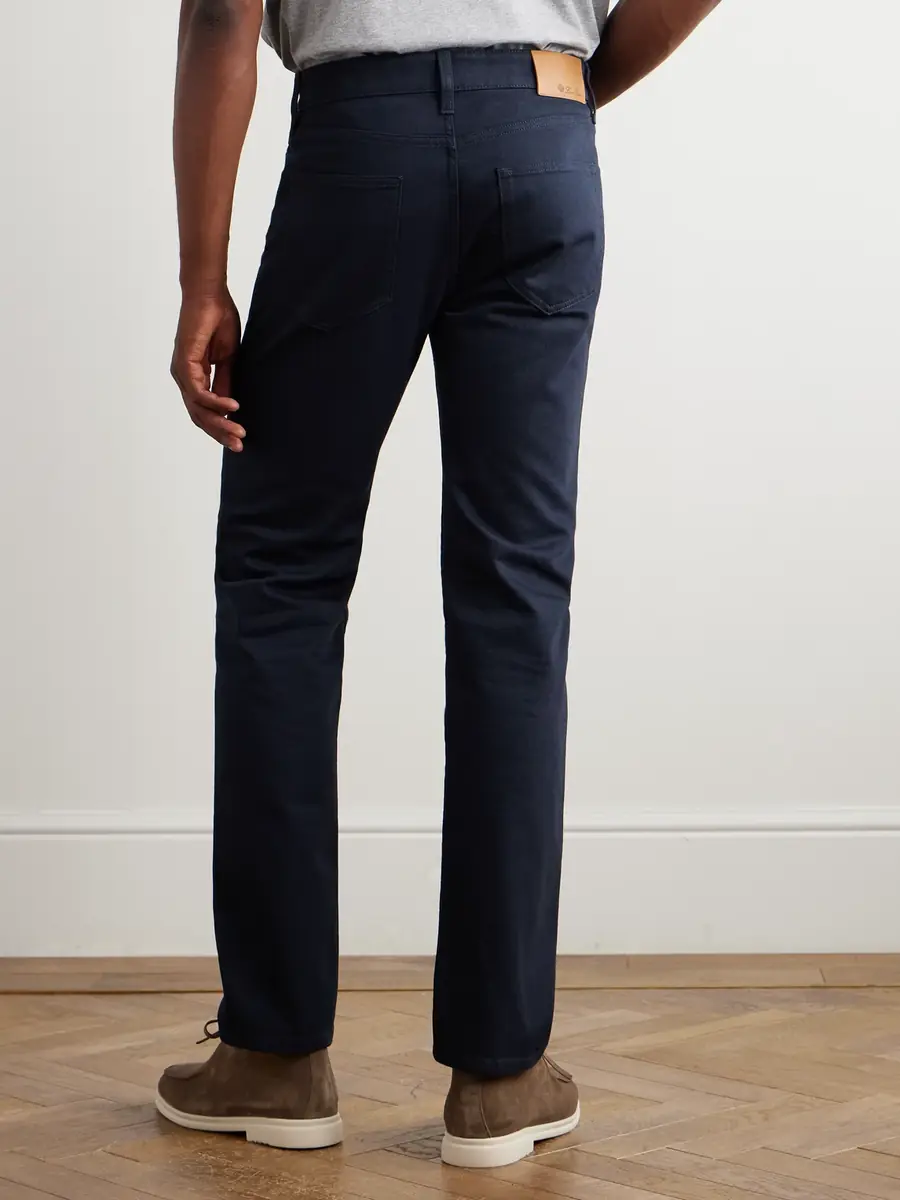 Loro Piana Quarona Slim-Fit Straight-Leg Jeans - Men | Thumbnail 4 Loro Piana Quarona Slim-Fit Straight-Leg Jeans - Men | Thumbnail 4