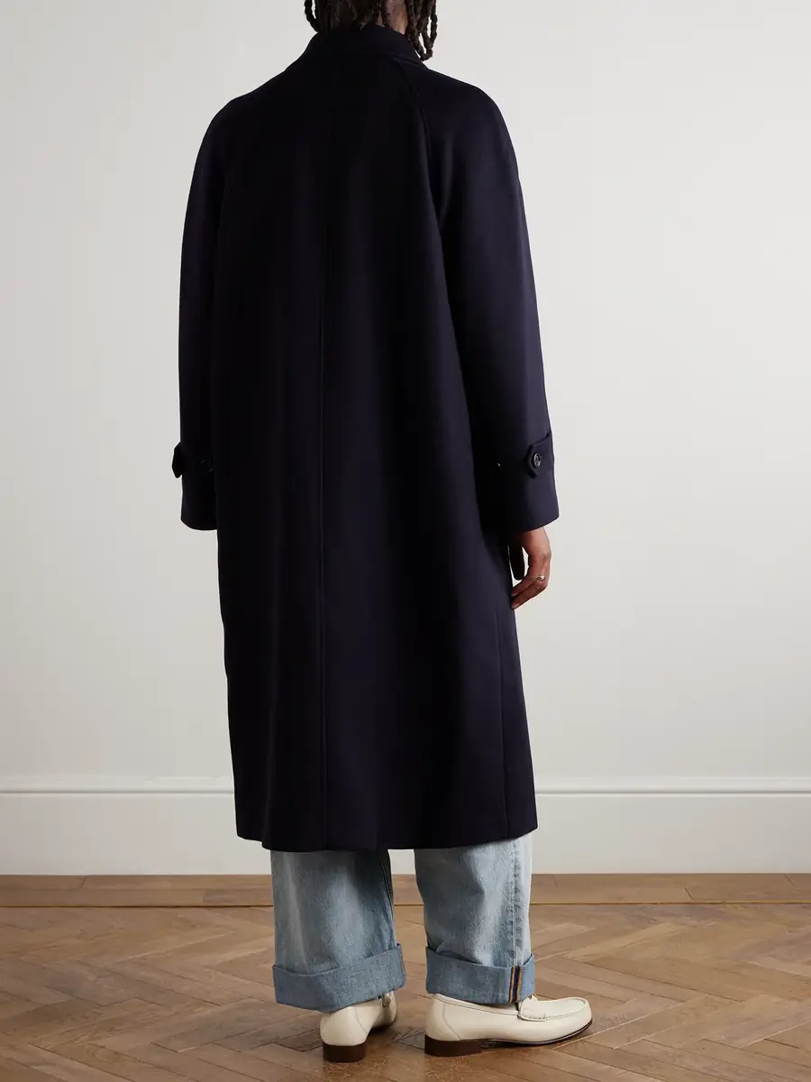 Valentino Garavani Oversized Wool and Cashmere-Blend Coat - Men | Thumbnail 4