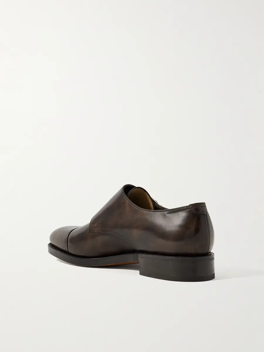 John Lobb William Leather Monk-Strap Shoes - Men | Thumbnail 4