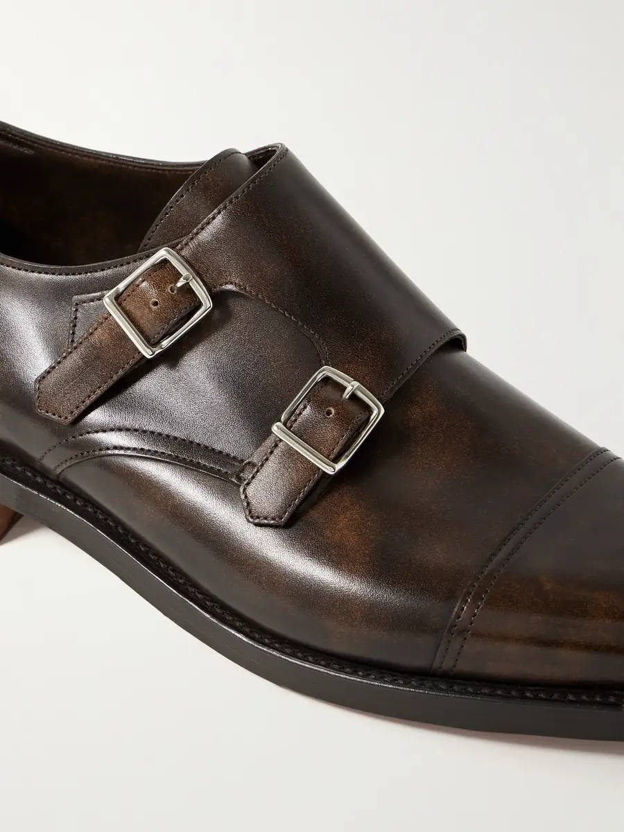 John Lobb William Leather Monk-Strap Shoes - Men | Thumbnail 5