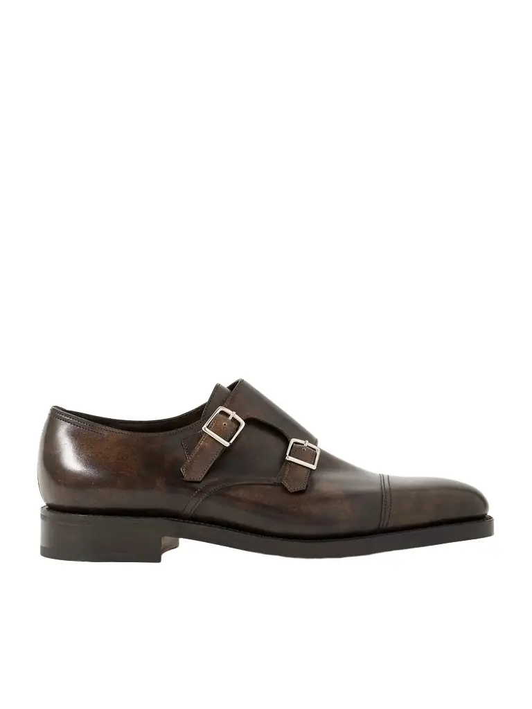 William Leather Monk-Strap Shoes - Men William Leather Monk-Strap Shoes - Men