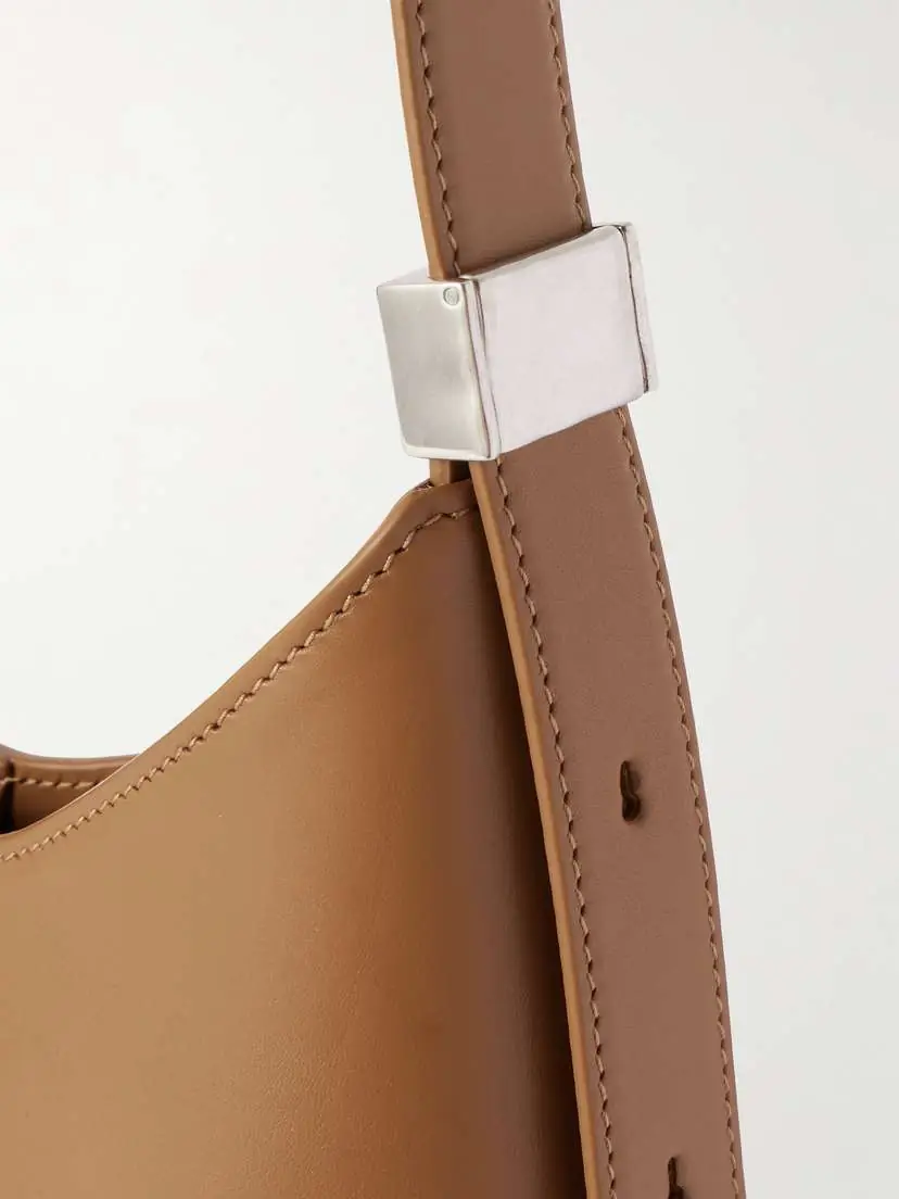 Jil Sander Medium Leather Shoulder Bag | Thumbnail 4 Jil Sander Medium Leather Shoulder Bag | Thumbnail 4