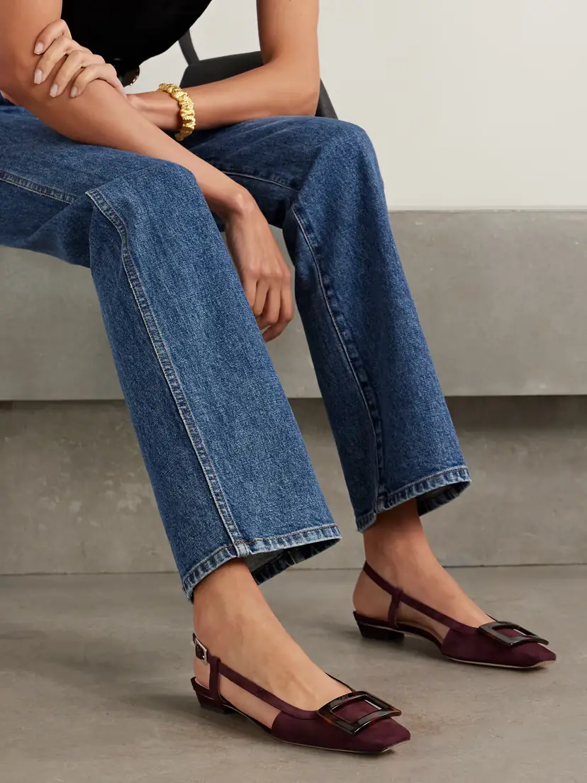 Roger Vivier Belle Vivier 25 Suede Pumps | Thumbnail 2 Roger Vivier Belle Vivier 25 Suede Pumps | Thumbnail 2