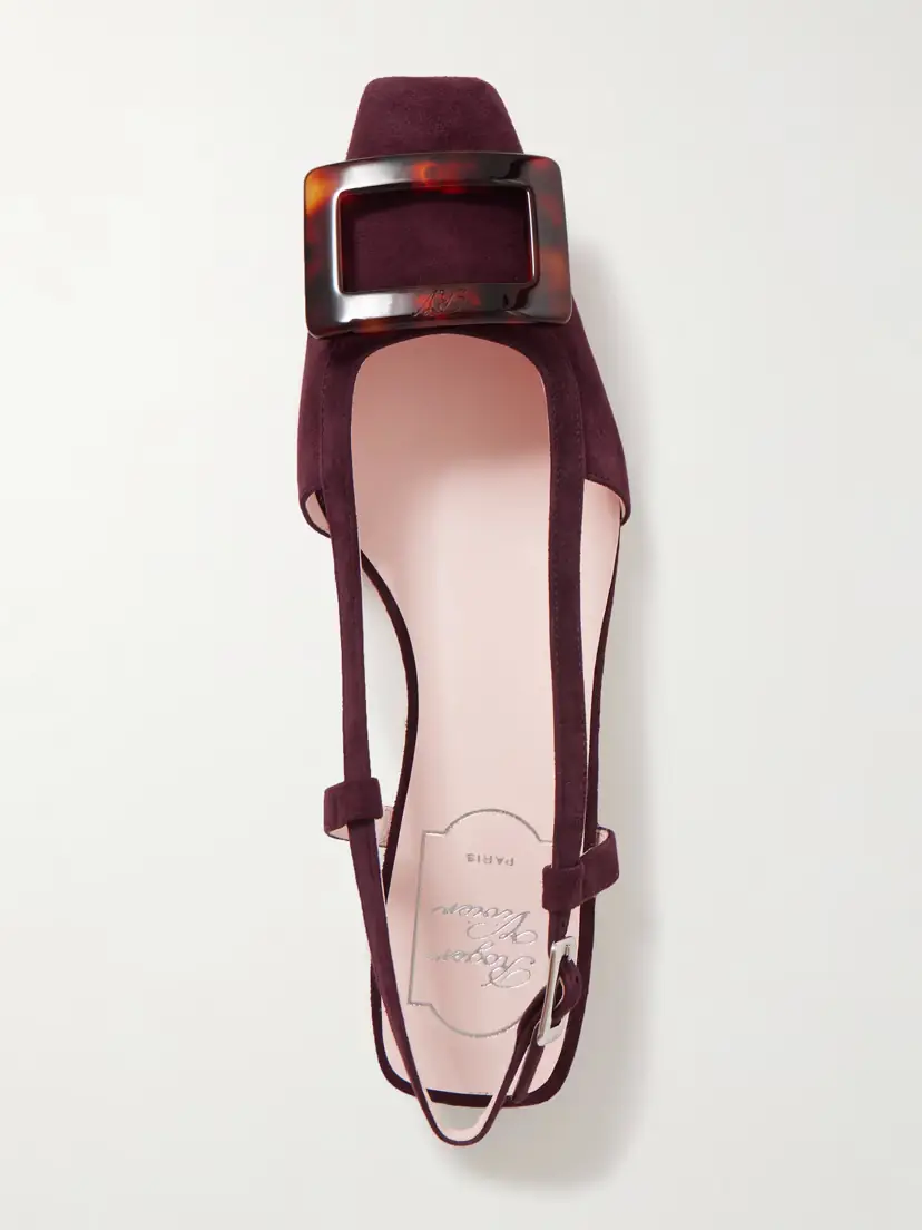 Roger Vivier Belle Vivier 25 Suede Pumps | Thumbnail 5 Roger Vivier Belle Vivier 25 Suede Pumps | Thumbnail 5