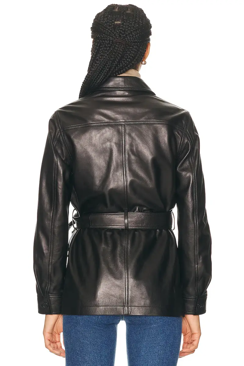 Nili Lotan Mila Leather Jacket | Thumbnail 4