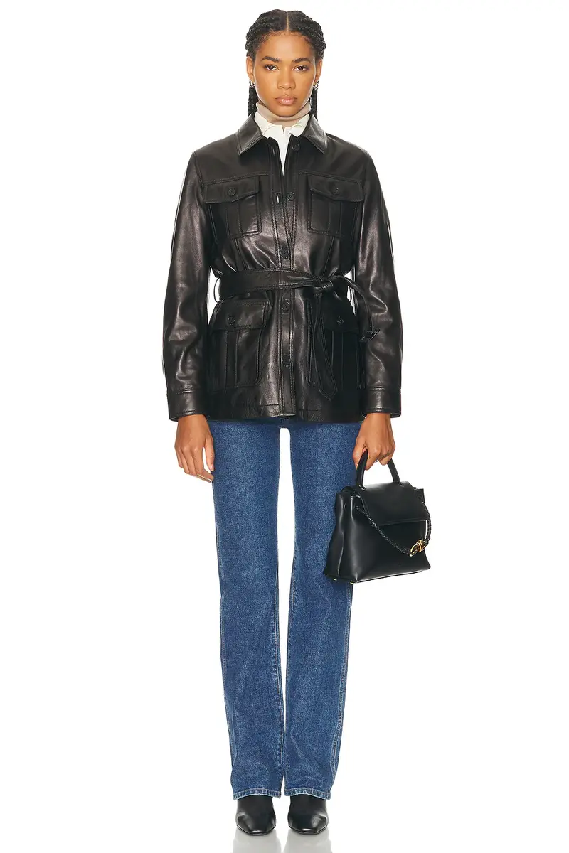 Nili Lotan Mila Leather Jacket | Thumbnail 5