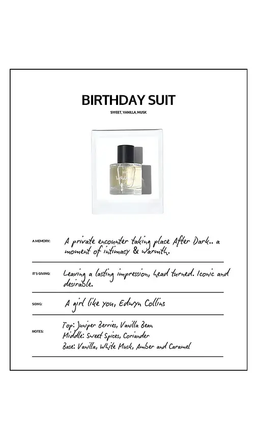 SSAINT Birthday Suit Eau De Parfum 50ml | Thumbnail 5 SSAINT Birthday Suit Eau De Parfum 50ml | Thumbnail 5