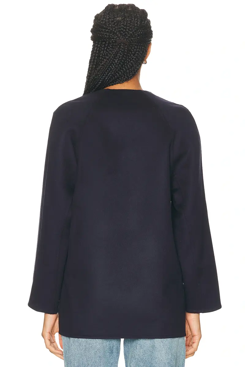 Bottega Veneta Collarless Coat | Thumbnail 3