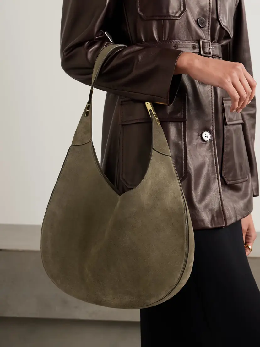Savette Florence Suede Tote | Thumbnail 2 Savette Florence Suede Tote | Thumbnail 2