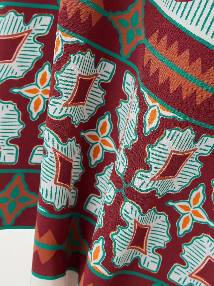 La DoubleJ Turn Around Wrap-effect Printed Silk-voile Midi Dress | Thumbnail 4