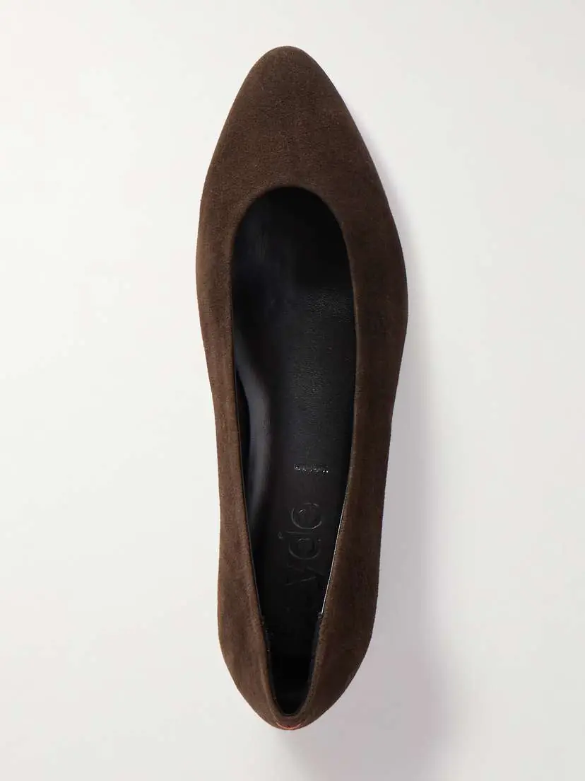 aeyde Ellie Suede Ballet Flats | Thumbnail 5 aeyde Ellie Suede Ballet Flats | Thumbnail 5