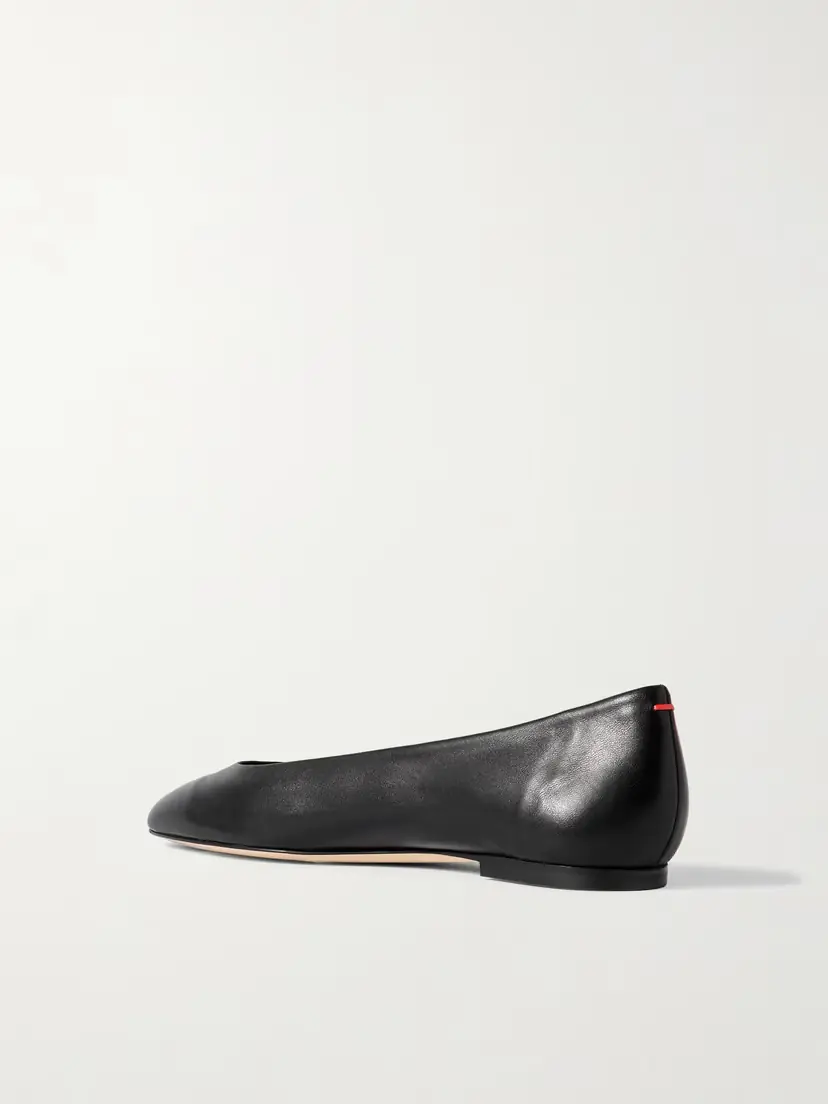 aeyde Ellie Leather Ballet Flats | Thumbnail 3 aeyde Ellie Leather Ballet Flats | Thumbnail 3