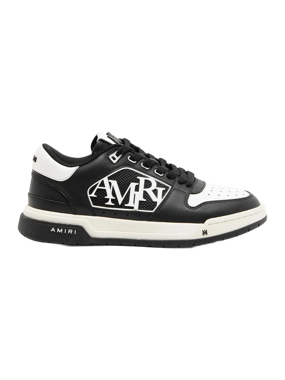Men's Classic Logo Leather Low-Top Sneakers