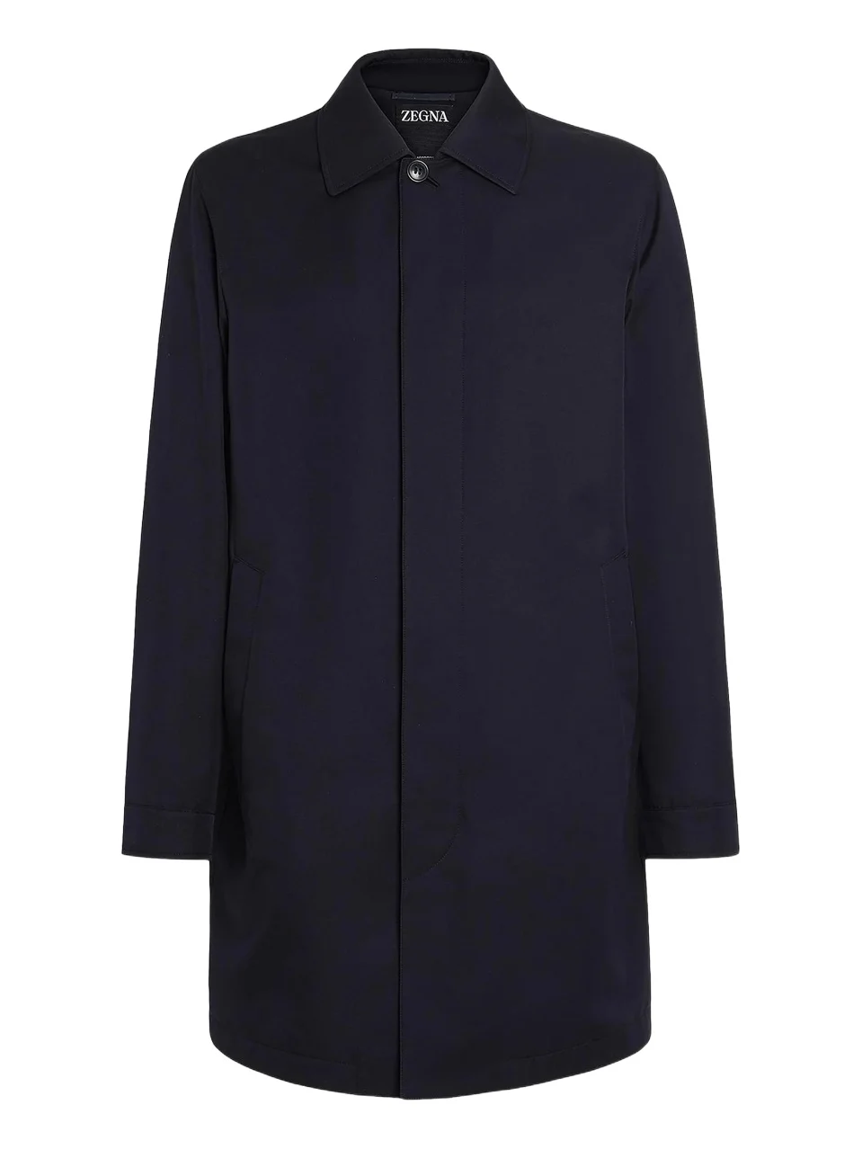 Zegna Men's Technical Fabric Motorin 300CC Raincoat