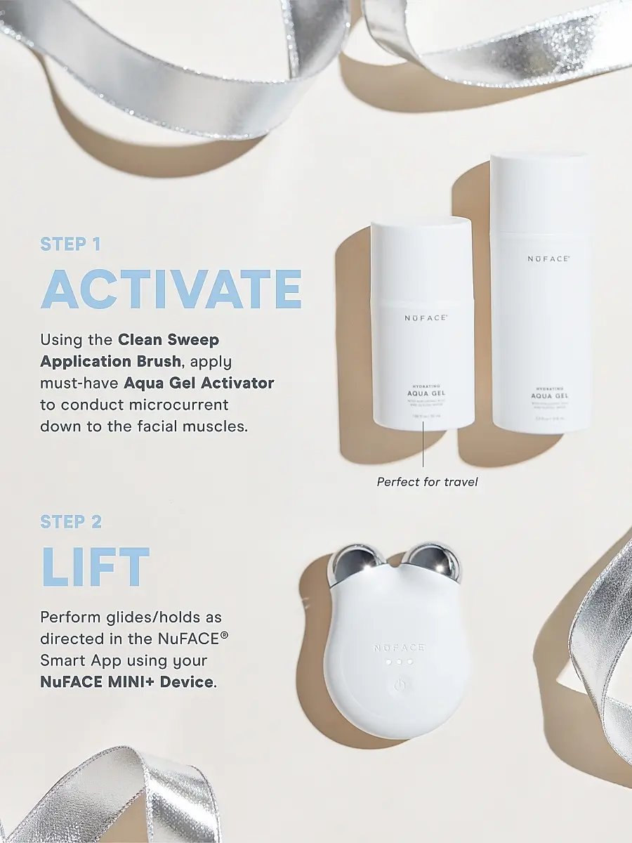 NUFACE Women's Mini+ Smart Petite Facial Toning Routine 4-Piece Set | Thumbnail 5 NUFACE Women's Mini+ Smart Petite Facial Toning Routine 4-Piece Set | Thumbnail 5