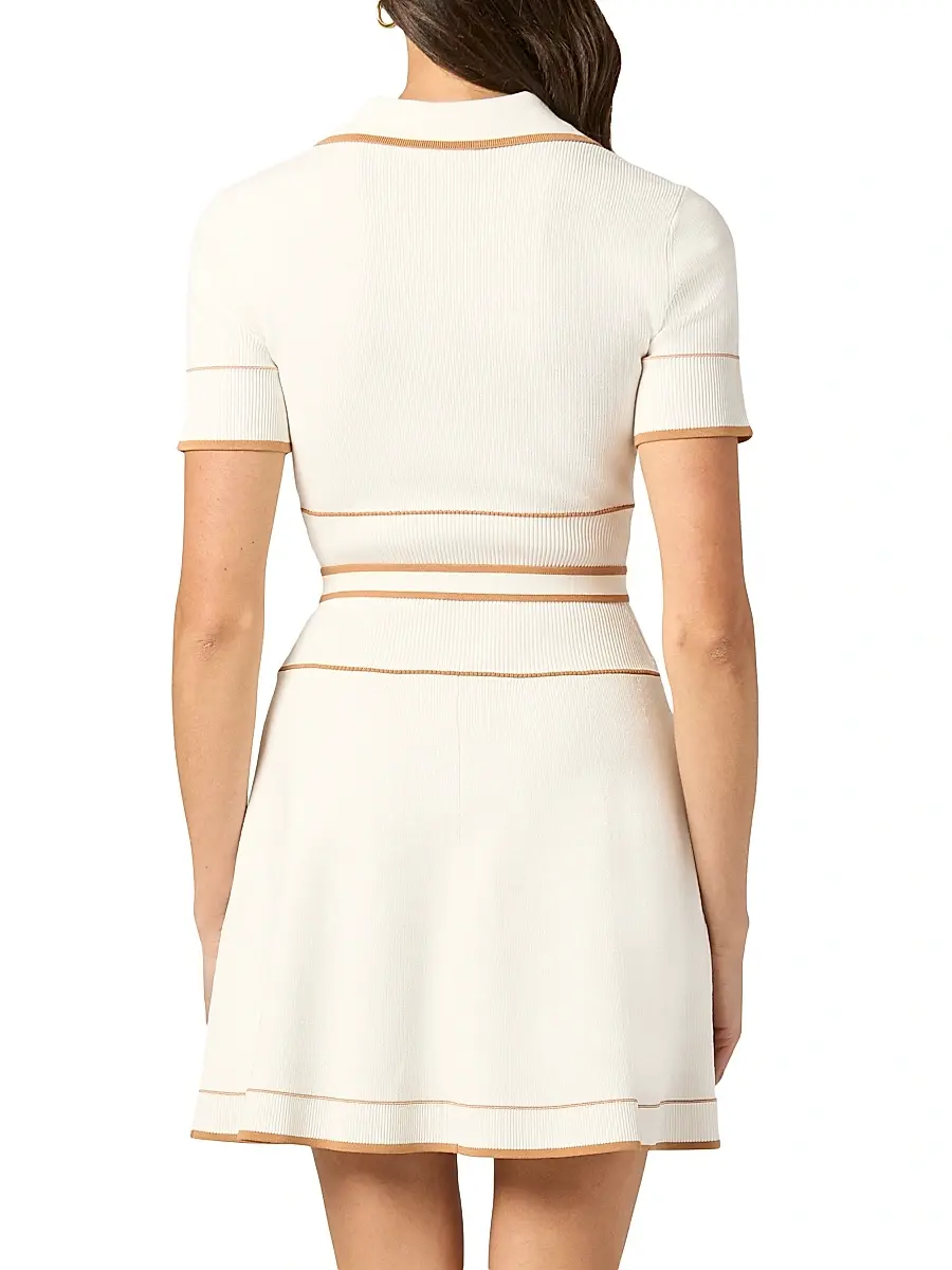 Shoshanna Women's Maggie Knit Minidress | Thumbnail 4 Shoshanna Women's Maggie Knit Minidress | Thumbnail 4