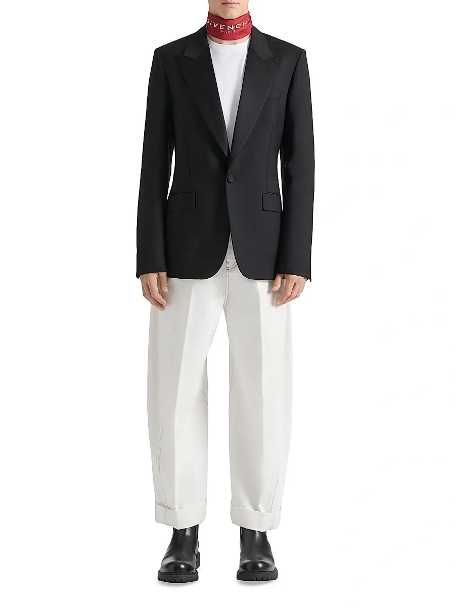 Givenchy Men's Jeans in Denim | Thumbnail 2 Givenchy Men's Jeans in Denim | Thumbnail 2