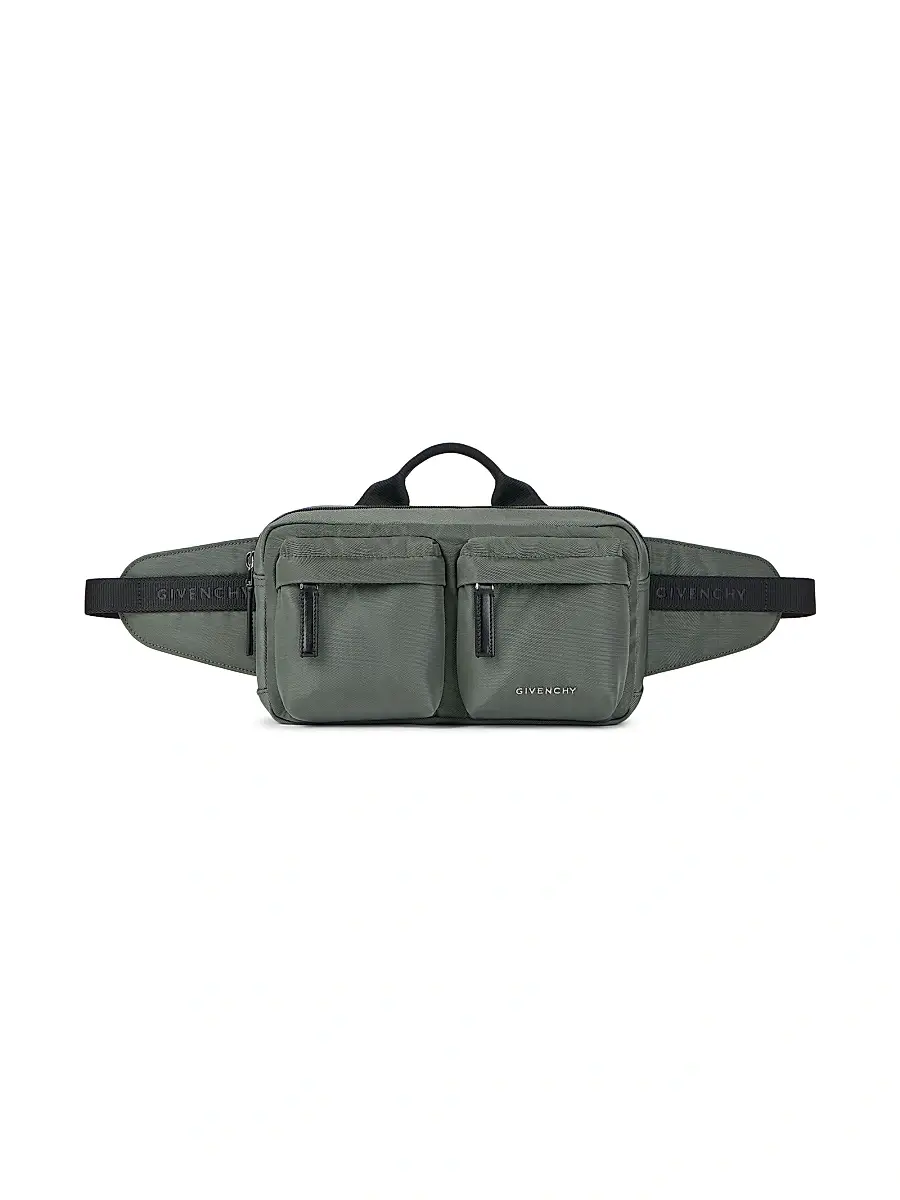 Givenchy Men's Essential U Belt Bag in Canvas - Salvia | Thumbnail 5