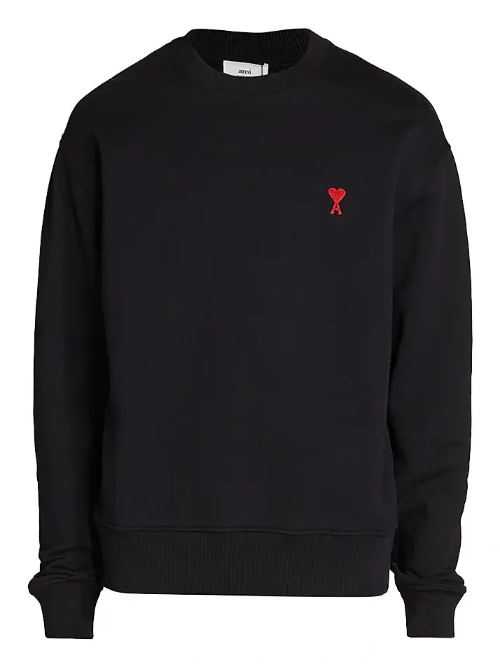 AMI PARIS Men's ADC Wool-Knit Crewneck Sweater