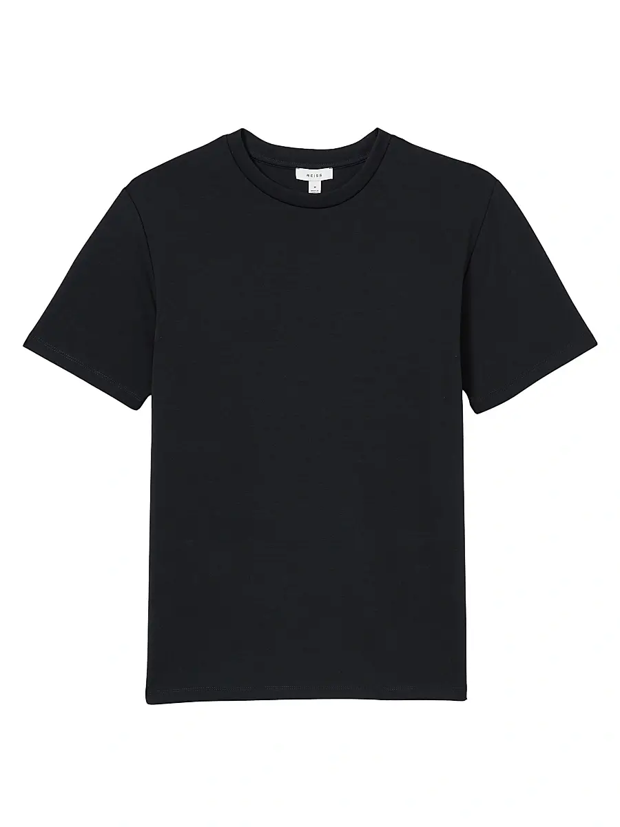 Reiss Men's Bradley Jersey Crewneck T-Shirt