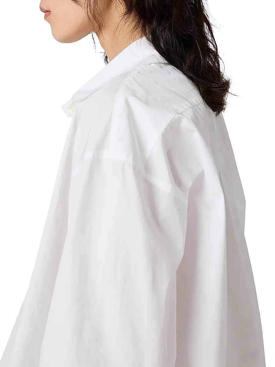 Miu Miu Women's Poplin Shirt - White | Thumbnail 4