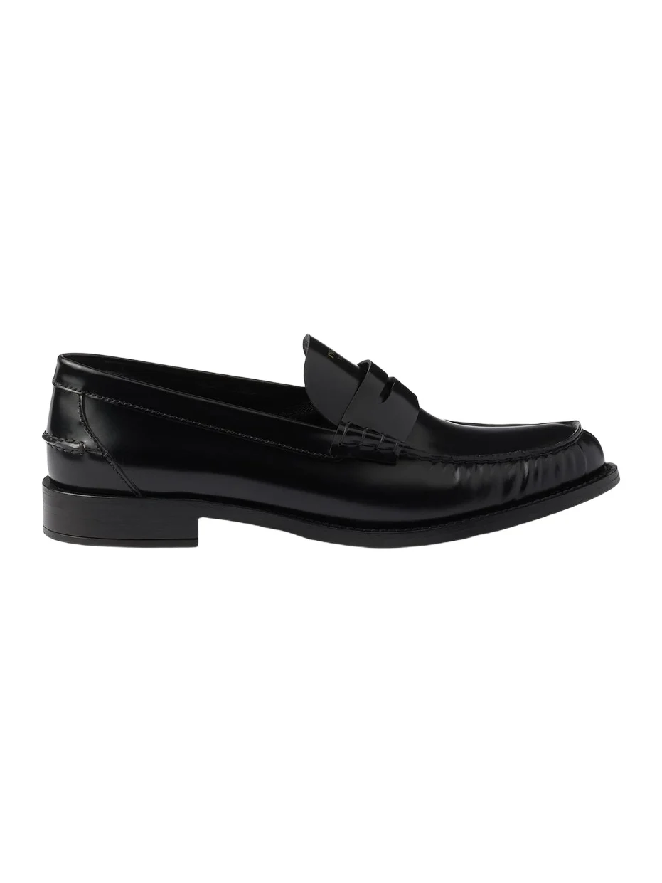 Women's Women's's Brushed Leather Loafers Women's Women's's Brushed Leather Loafers