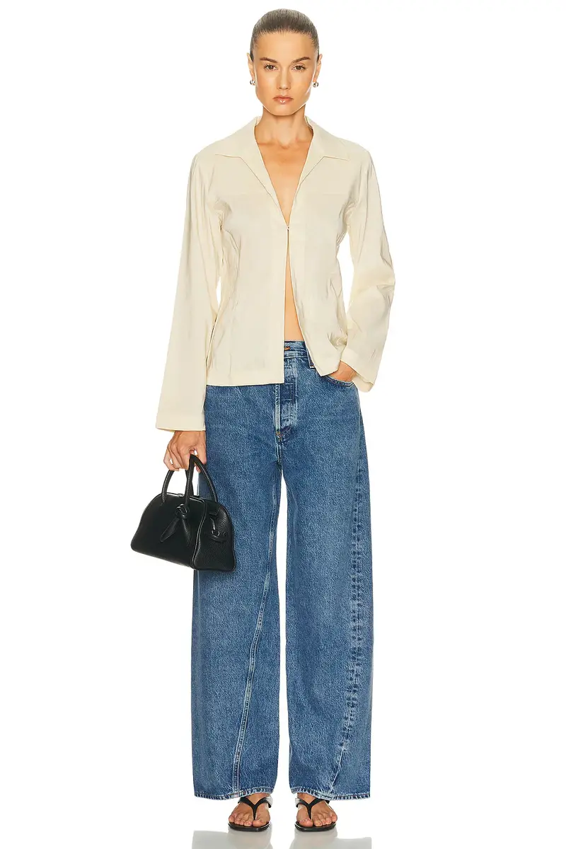 AGOLDE Twist Low Slung Baggy Jeans | Thumbnail 7