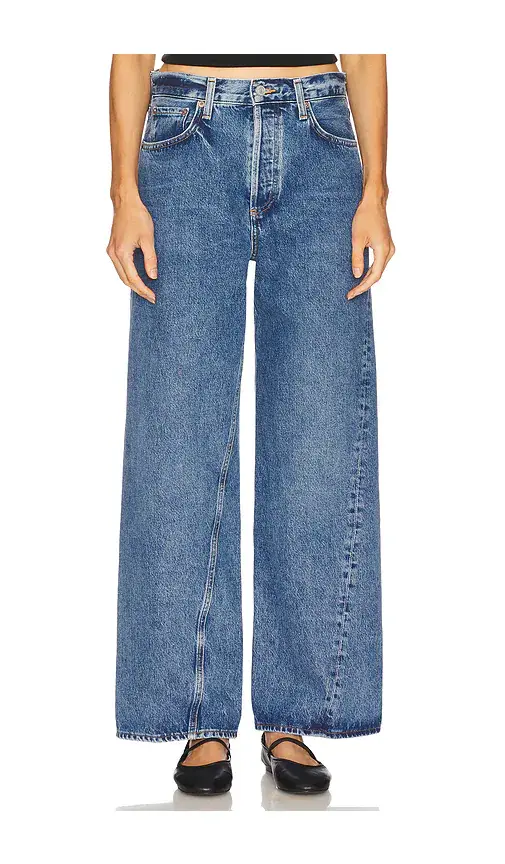 AGOLDE Twist Low Slung Baggy Jeans