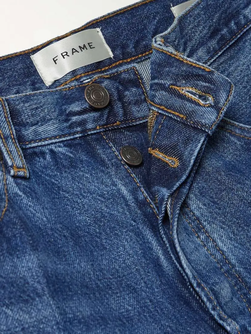 Frame The Collegiate High-rise Wide-leg Jeans | Thumbnail 5 Frame The Collegiate High-rise Wide-leg Jeans | Thumbnail 5