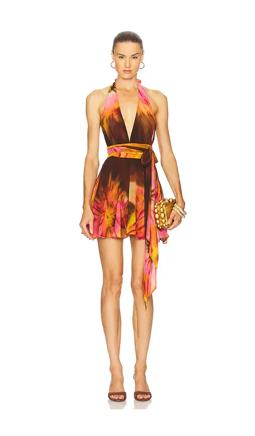 Retrofête Briola Chiffon Dress