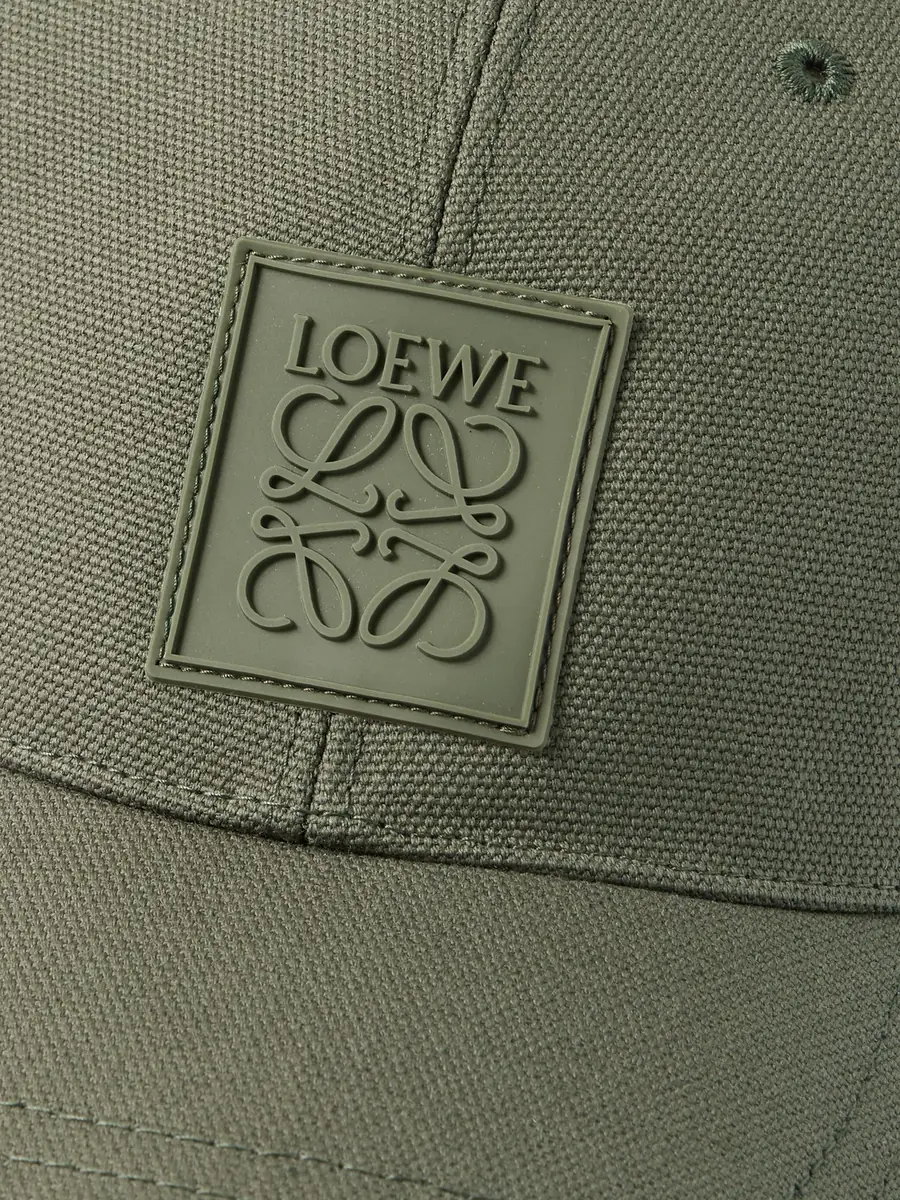 Loewe Logo-Appliquéd Cotton-Canvas Baseball Cap - Men | Thumbnail 4 Loewe Logo-Appliquéd Cotton-Canvas Baseball Cap - Men | Thumbnail 4