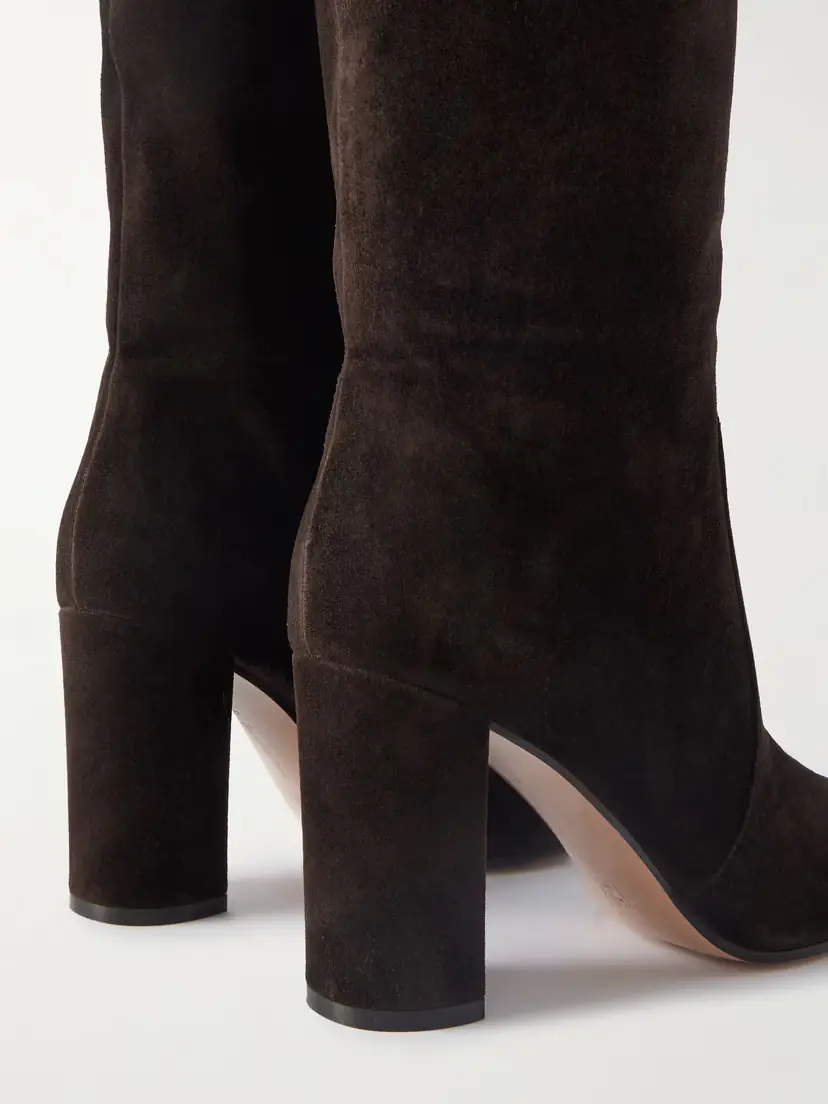 Gianvito Rossi 85 Over-the-knee Suede Boots | Thumbnail 4 Gianvito Rossi 85 Over-the-knee Suede Boots | Thumbnail 4