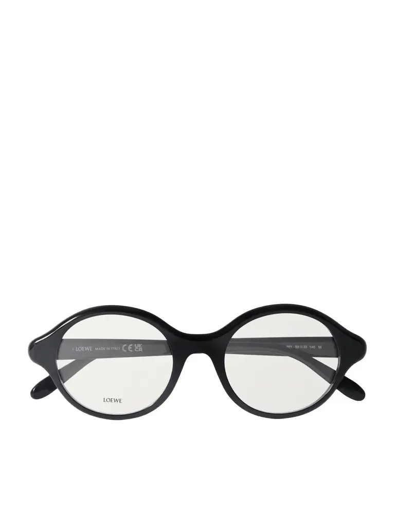 Round-frame Acetate Optical Glasses