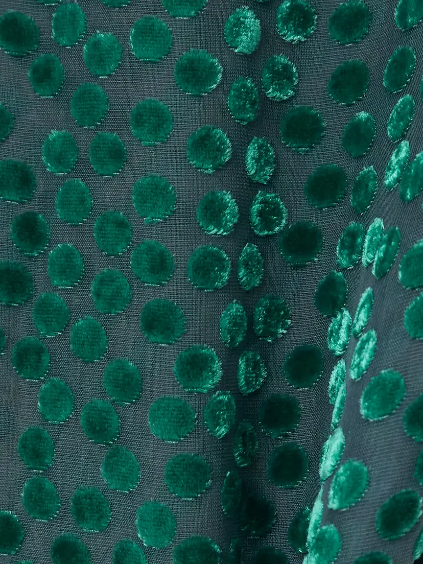 Dries Van Noten Polka-dot Devoré-velvet Straight-leg Pants | Thumbnail 5 Dries Van Noten Polka-dot Devoré-velvet Straight-leg Pants | Thumbnail 5
