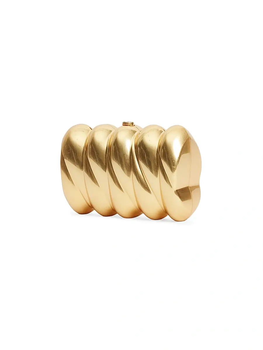 Simkhai Women's Reya Metallic Convertible Clutch | Thumbnail 2