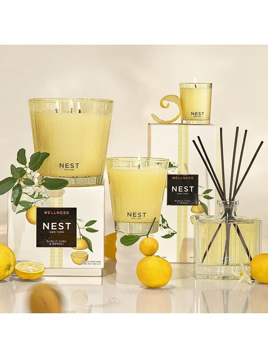 NEST New York Sunlit Yuzu & Neroli Reed Diffuser | Thumbnail 5 NEST New York Sunlit Yuzu & Neroli Reed Diffuser | Thumbnail 5